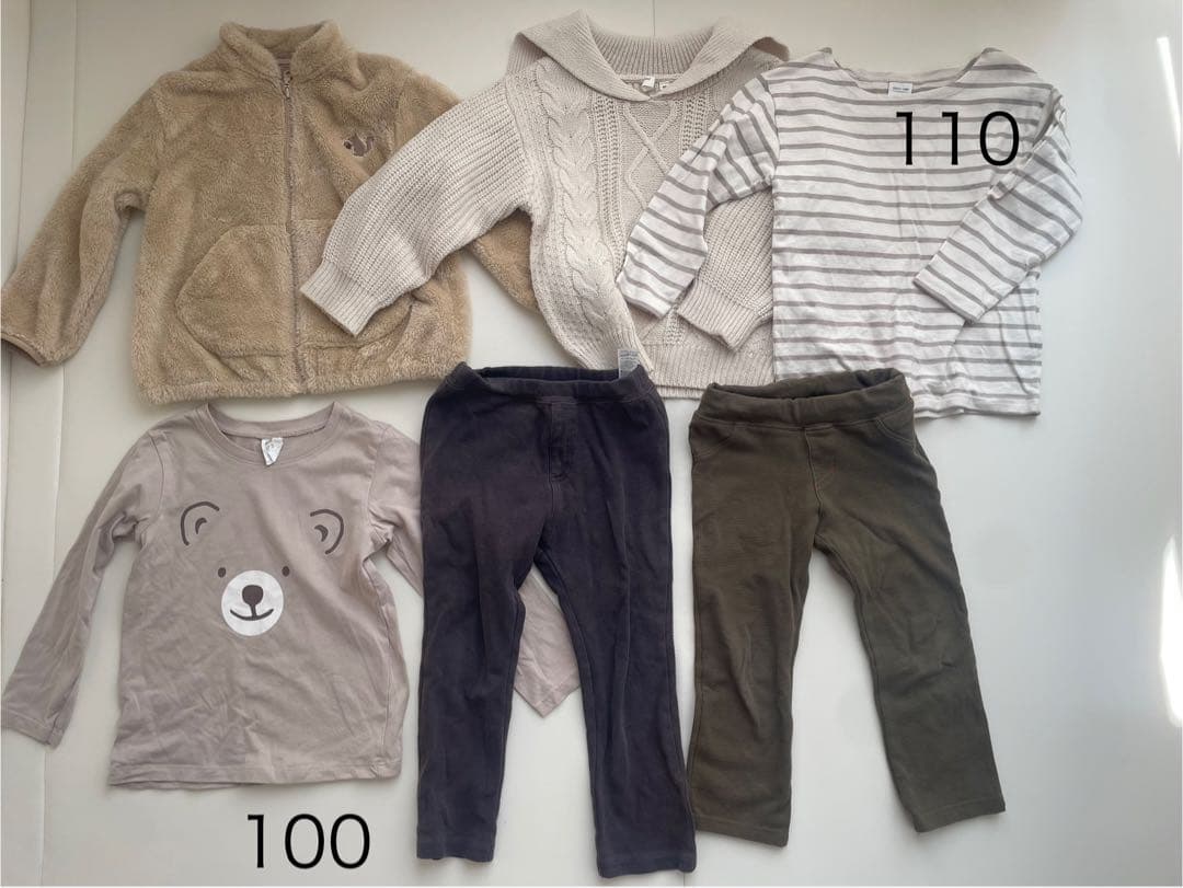 保育園着 普段着 男の子 まとめ売り 80.90.100