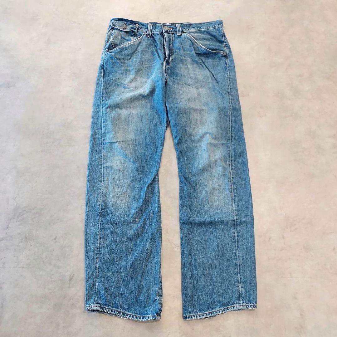 リーバイス エンジニアード ジーンズ W36 00s 青 古着 立体 18588