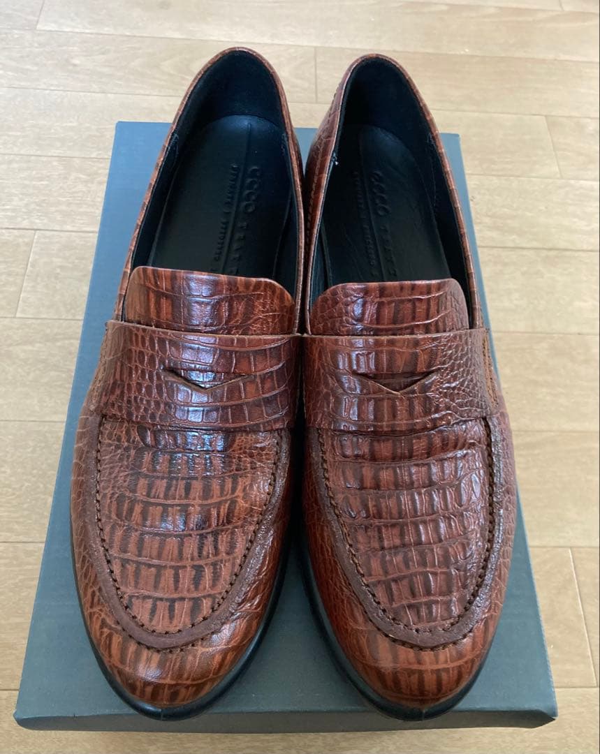 ECCO エコー 厚底ローファー モッドトレイ 24.0 24.5 38