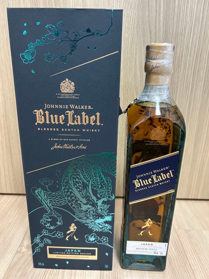 (最終値下げ)Johnnie Walker Blue Label 日本限定(龍)