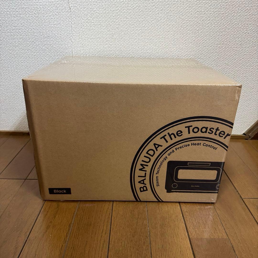 【新品未開封】バルミューダ K05A-BK(ブラック)スチームオーブントースター