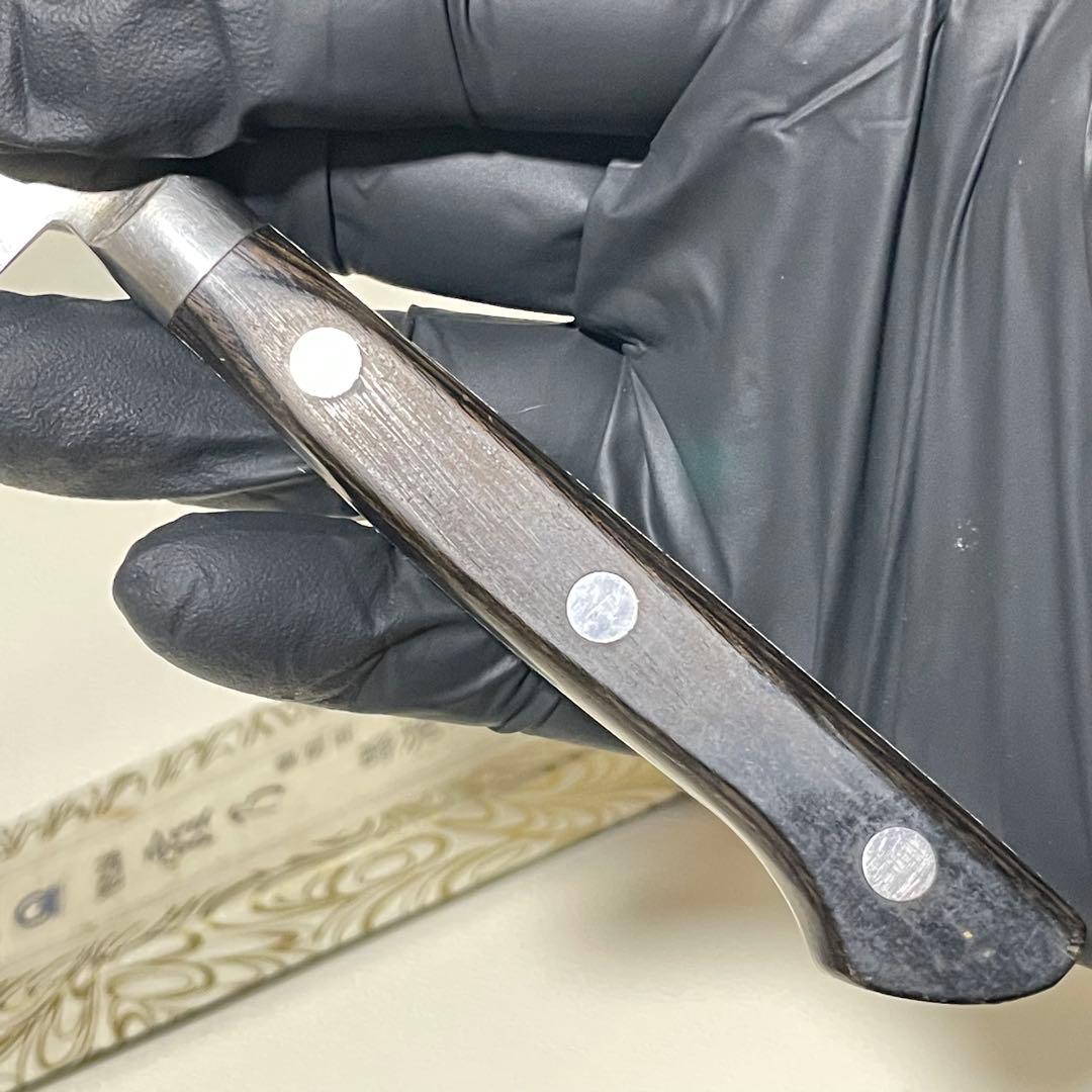 『霞乃 墨流し牛刀』牛刀 ステンレススチール ペティナイフ 120mm