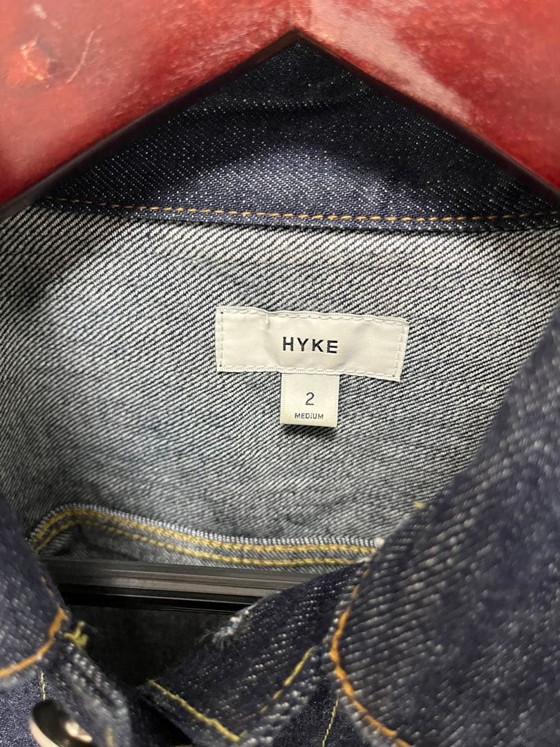HYKE ダークデニムジャケット サイズ2