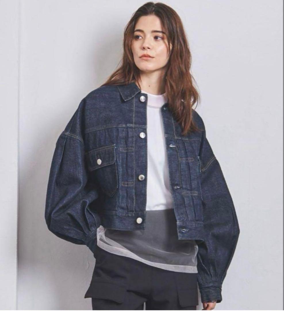 HYKE ダークデニムジャケット サイズ2