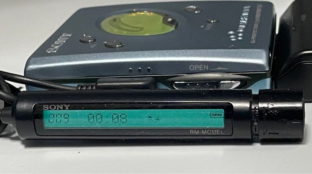 動作良好　外観美品　SONY MZ-E505 walkman MDプレーヤー