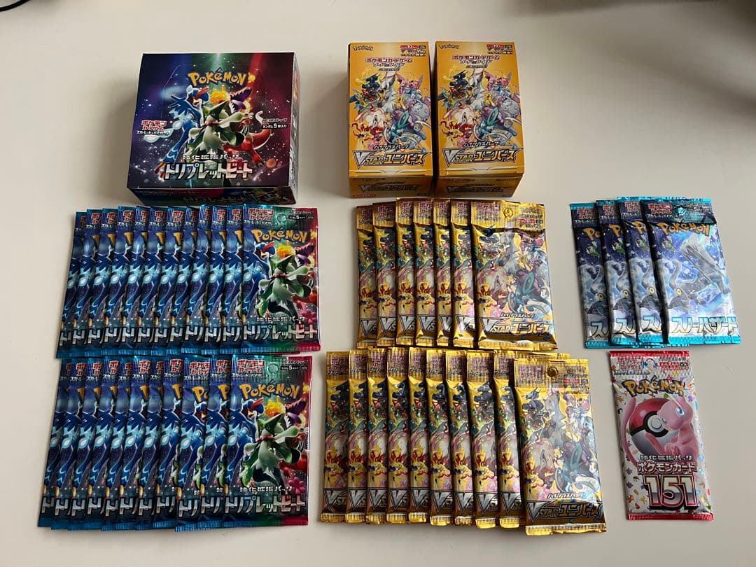 ポケモンカード トリプレットビート、VSTARユニバース、スノーハザード、151