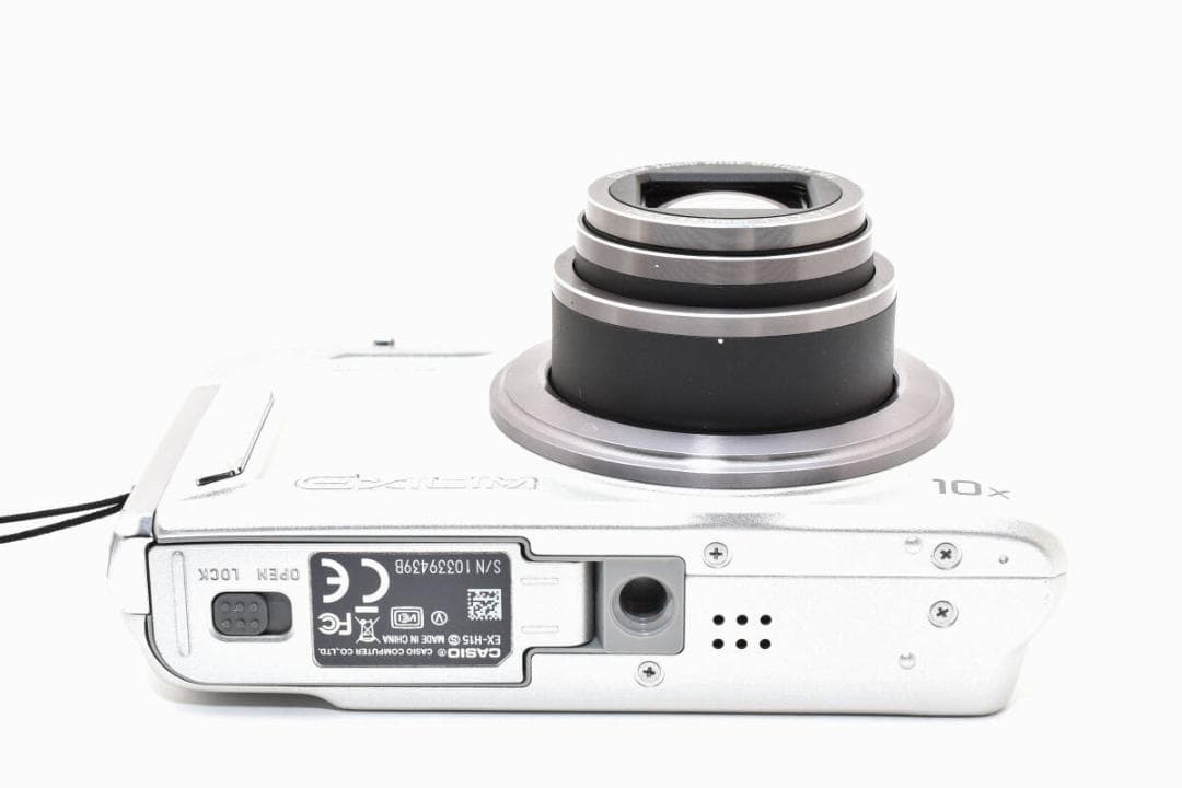 カシオ　CASIO EXILIM EX-H15 シルバー ＃A378