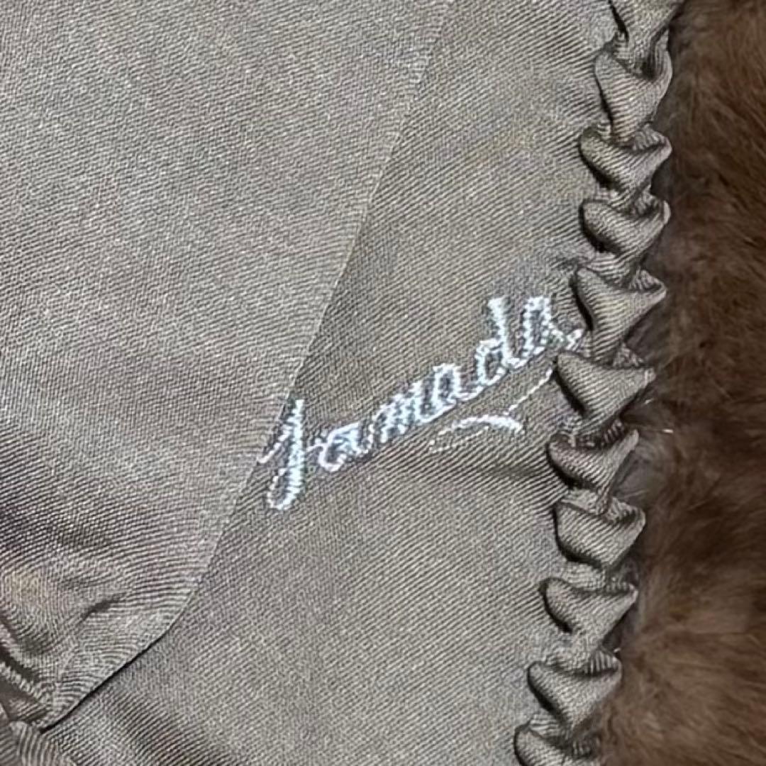 【美品】MINKFUR ミンクファー/本毛皮/デミバフミンク/ファーコート