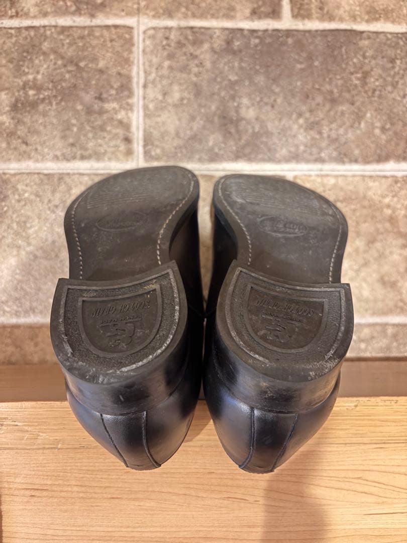 スコッチグレイン　T0326 ストレートチップ　ブラック　24.5㎝