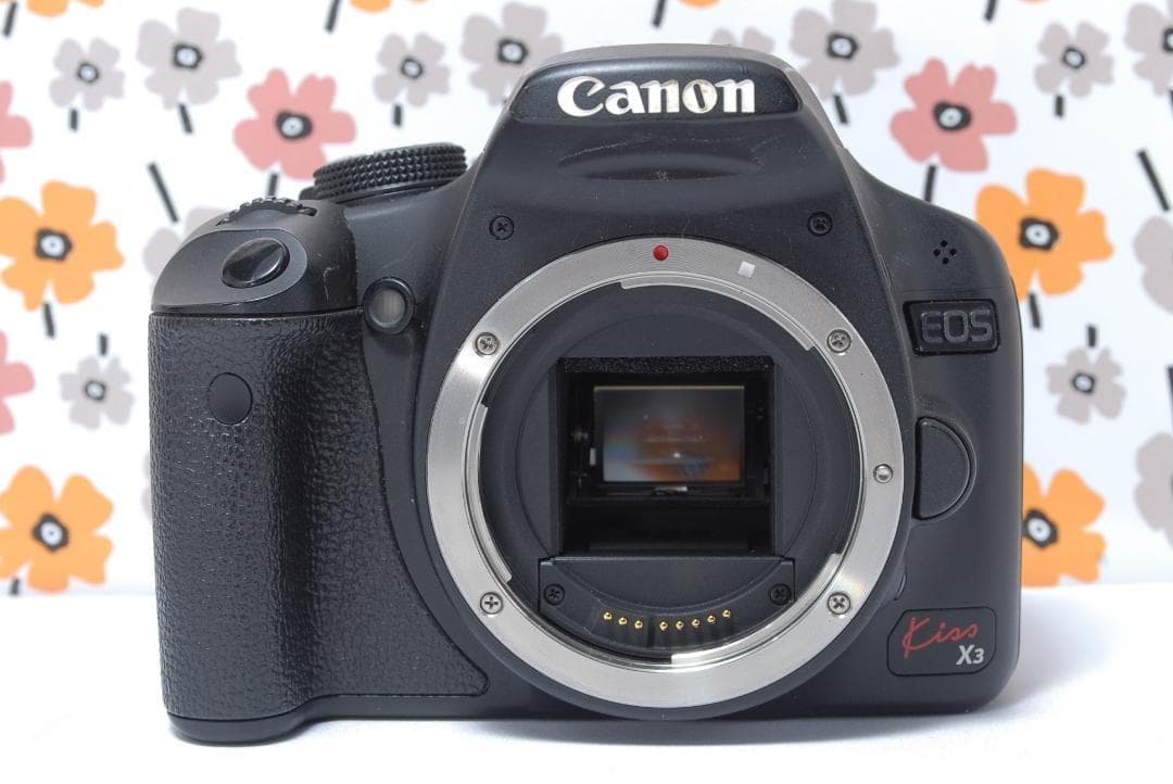 ❤Canon Kiss X3❤バッテリー2個付き❤軽量＆入門モデル❤スマホ転送可