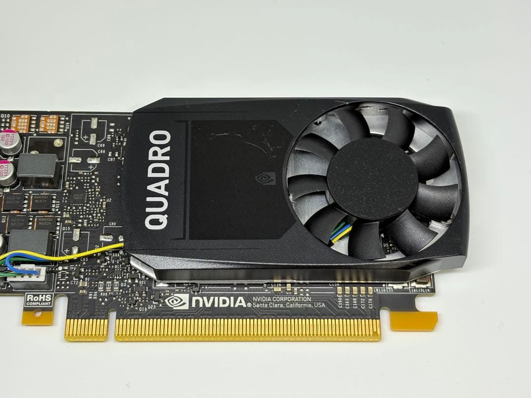 NVIDIA QUADRO P1000★フルハイトブラケット