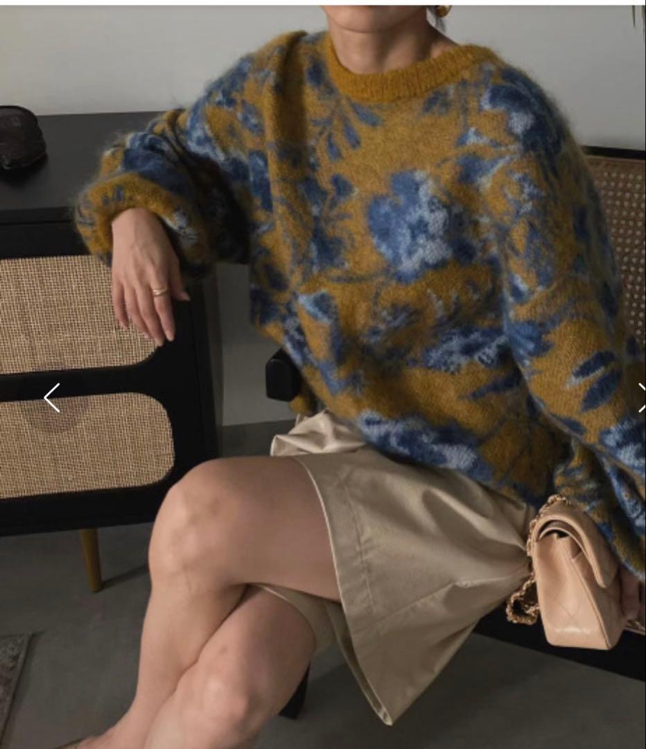 【専用　美品】Ameri VINTAGE NOSTALGIC RUG KNIT