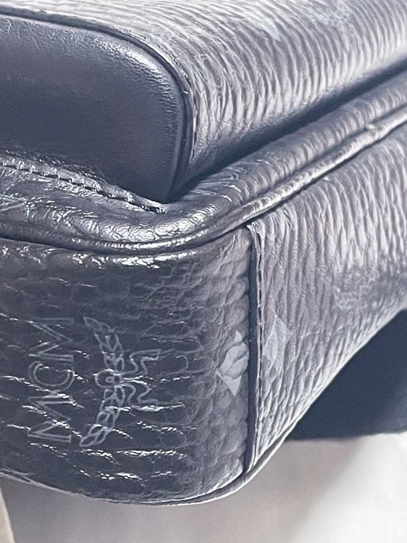 専用 MCM Aren クロスボディバッグ ヴィセトス ブラック 黒