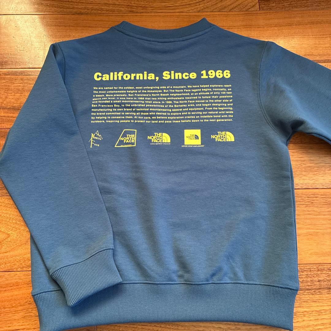 【今期完売】ノースフェイス　THE NORTH FACE トレーナー 140