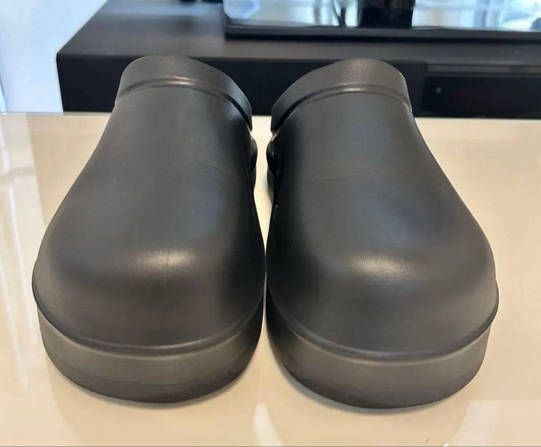 ほぼ新品Racbaki(らくばき)レディースサボ　ブラックXS~22.5㎝