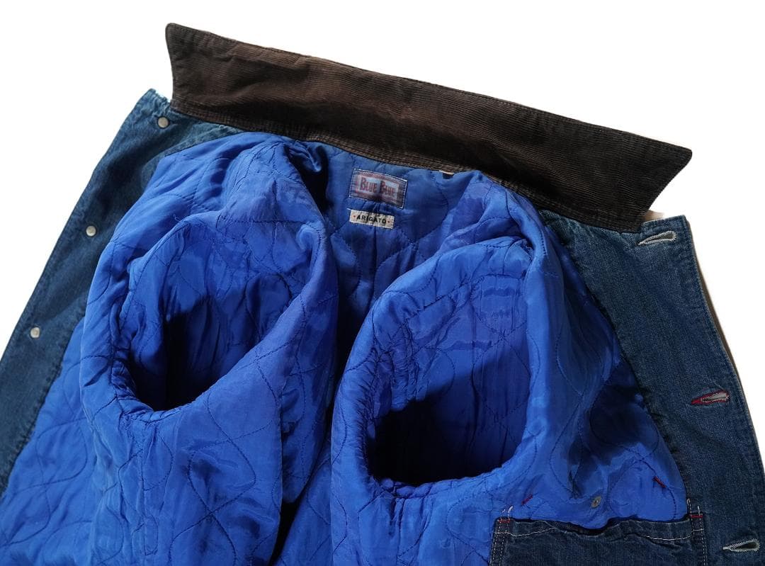 BLUE BLUE 中綿 キルティング カバーオール アウター 2サイズ