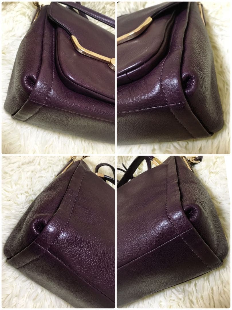 極美品 コーチ COACH ショルダーバッグ ハンドバッグ レザー レディース