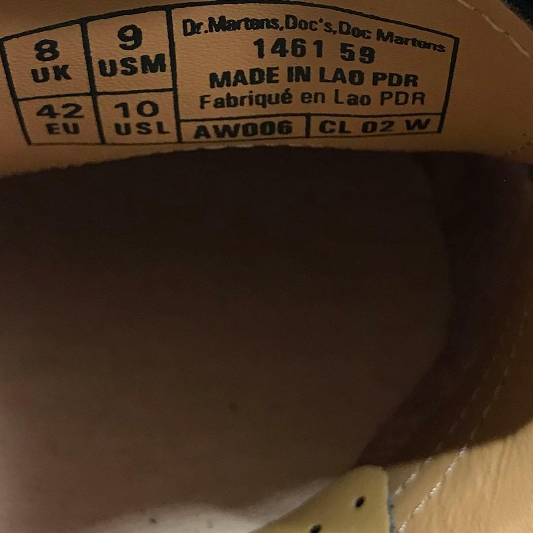 【未使用】Dr.Martens ドクターマーチン 146159 3ホール　UK8