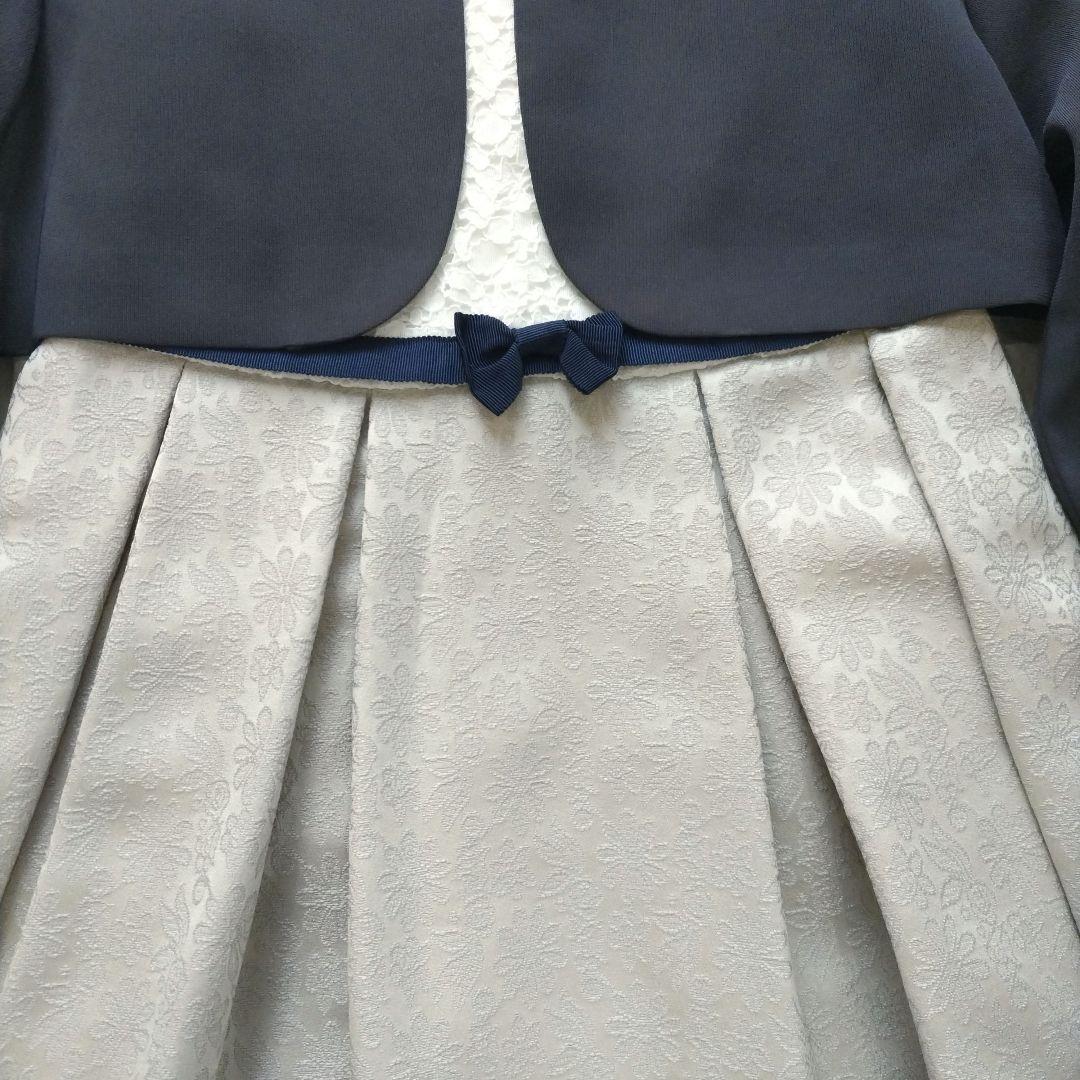 【130】a.v.v フォーマル ワンピース ボレロ 新品 フラワー ジャガード