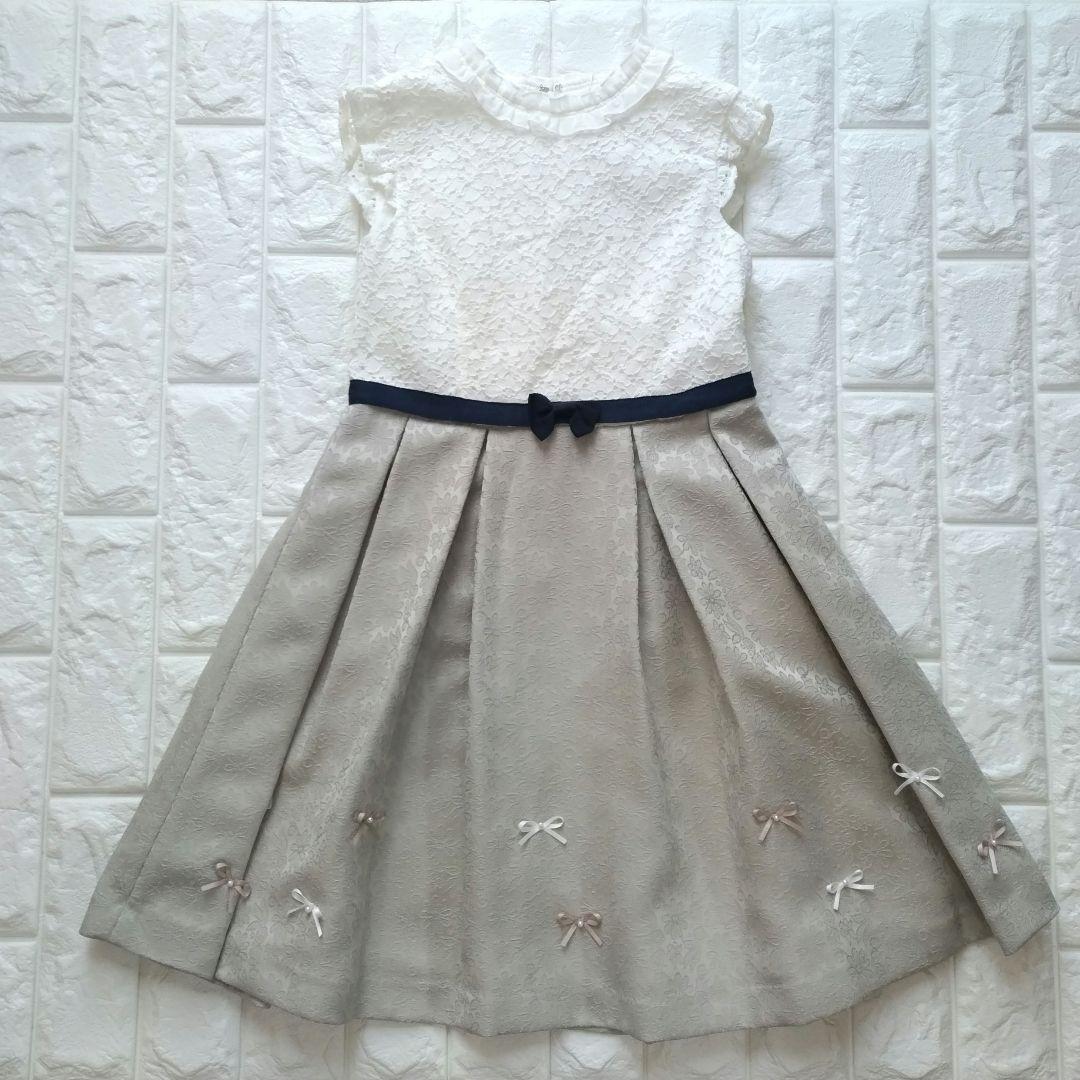 【130】a.v.v フォーマル ワンピース ボレロ 新品 フラワー ジャガード