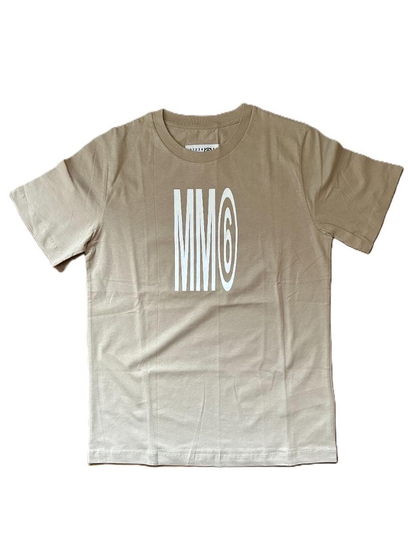 新品　MM6 ロゴプリント Tシャツ 3色セットよりばら売り ベージュ