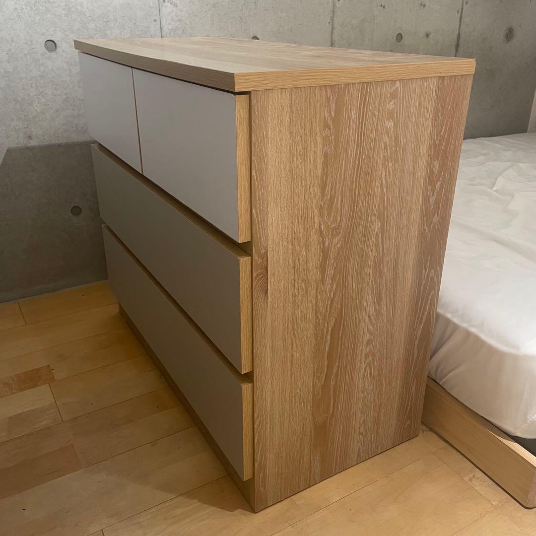 【6/22まで引越処分/美品】ローチェスト ロウヤ LOWYA 韓国 北欧