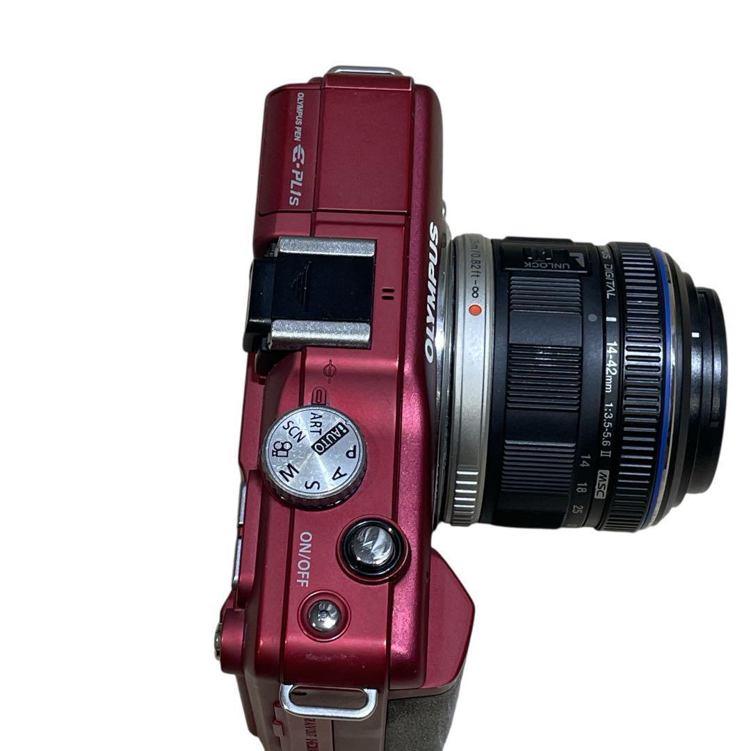 人気カラー OLYMPUS PEN Lite E-PL1 ミラーレス一眼