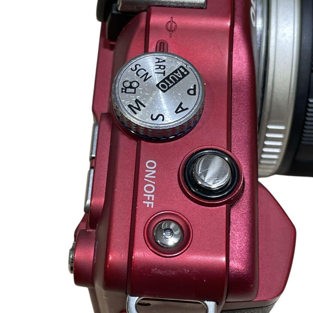 人気カラー OLYMPUS PEN Lite E-PL1 ミラーレス一眼