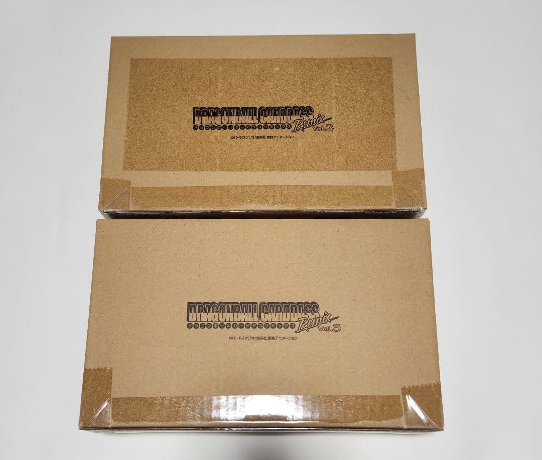「ドラゴンボールカードダスRemix vol.2＋ vol.3」新品未開封品