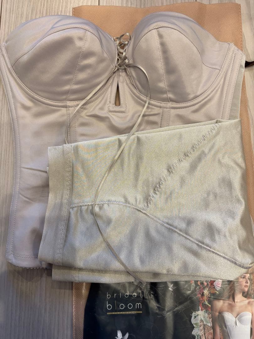 【はつみ】bridal bloom ブライダルインナー　セット　Fカップ