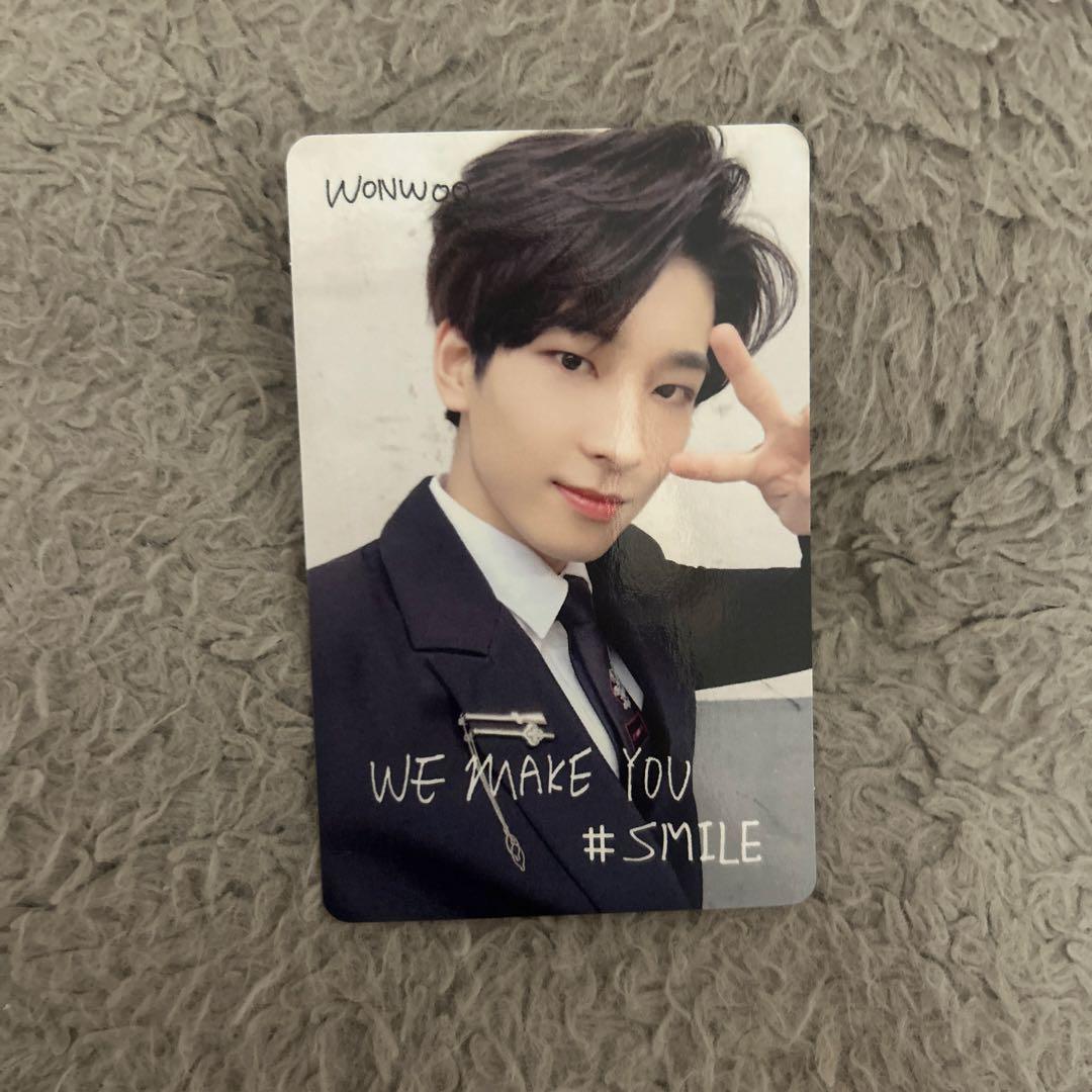 SEVENTEEN ウォヌ　wemakeyou carat盤　トレカ