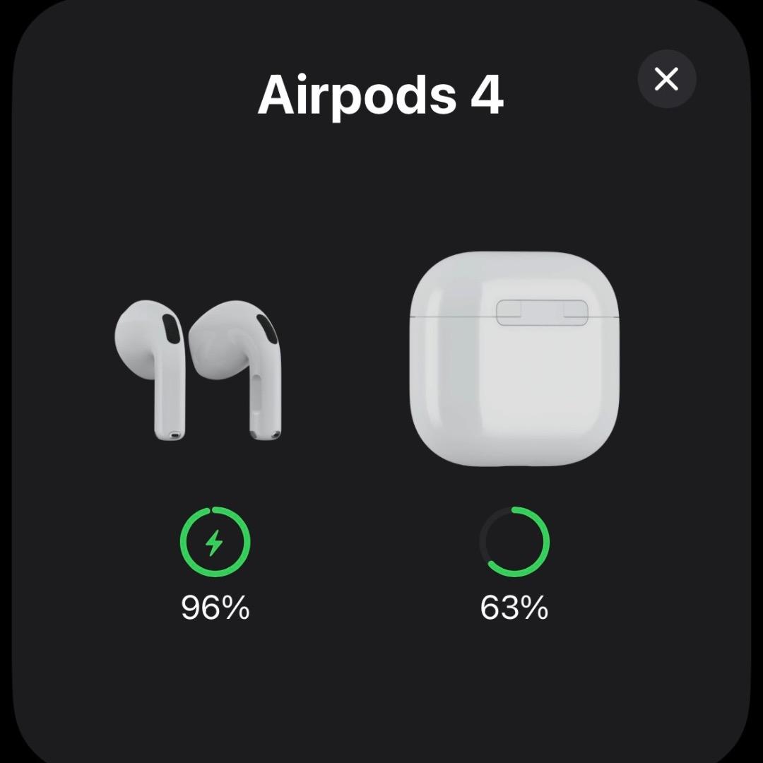 【美品】AirPods 第4世代 ノイズキャンセリング非搭載 Type-C