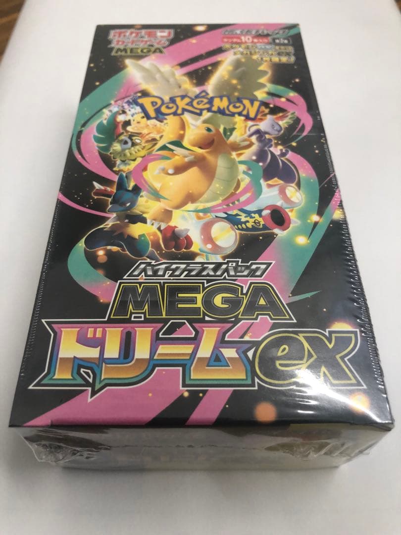 ポケモンカードゲームMEGAドリームex box シュリンク付き　新品未使用