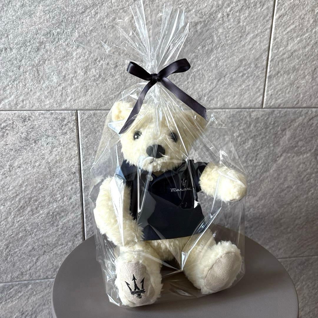 マセラティ　テディベア　非売品　ノベルティ　コレクション　クマのぬいぐるみ