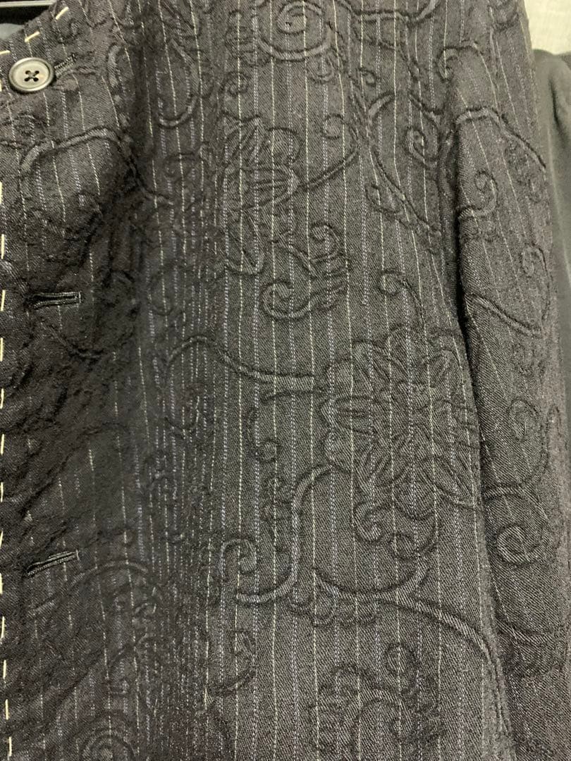 d*7様 yohji yamamoto pour homme 唐草 ノーカラージ