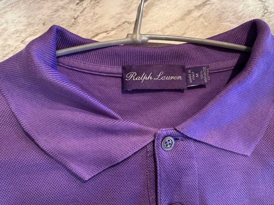 Ralph Lauren パープルレーベル紫 ポロシャツ　M