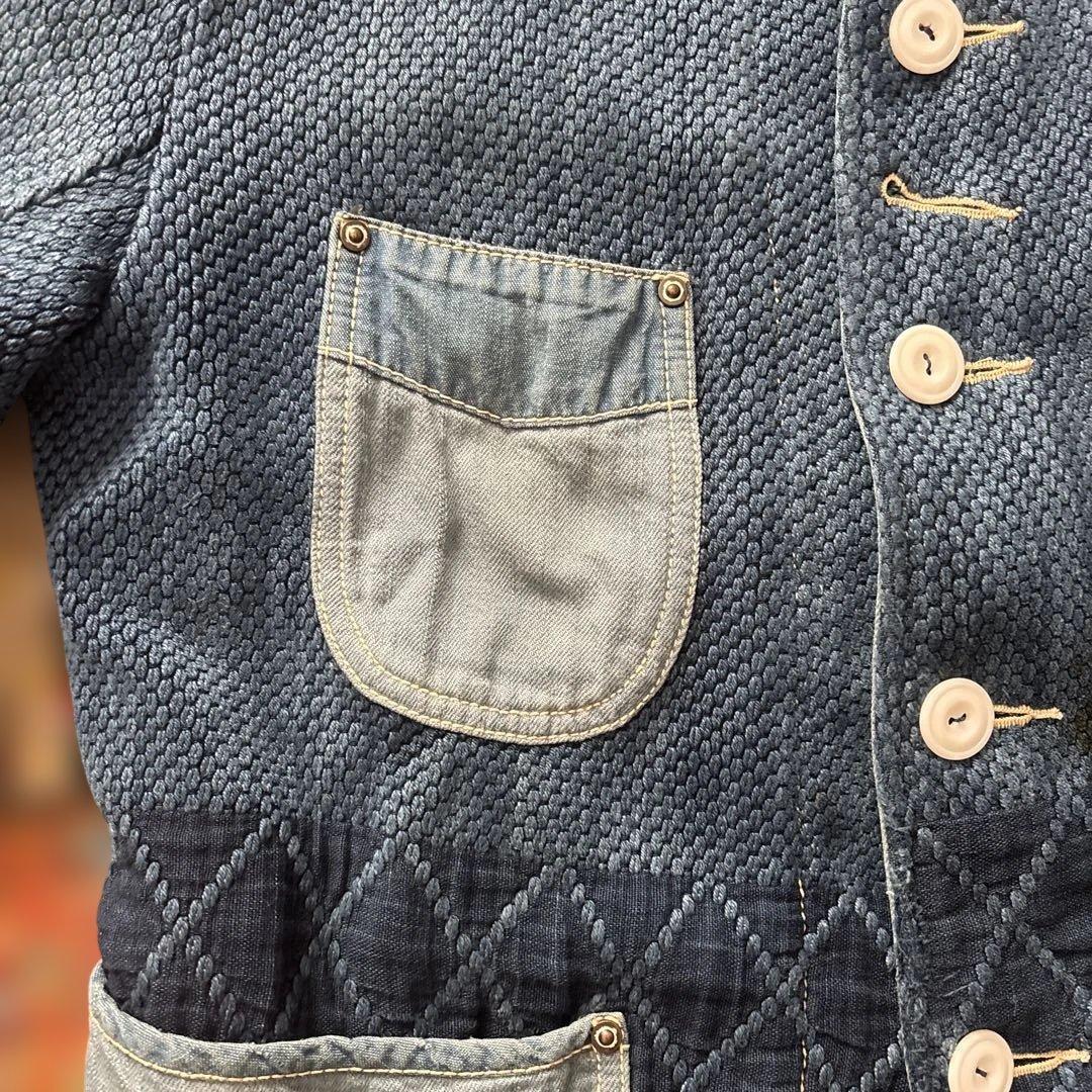 Porter Classic デニムキルティングジャケット