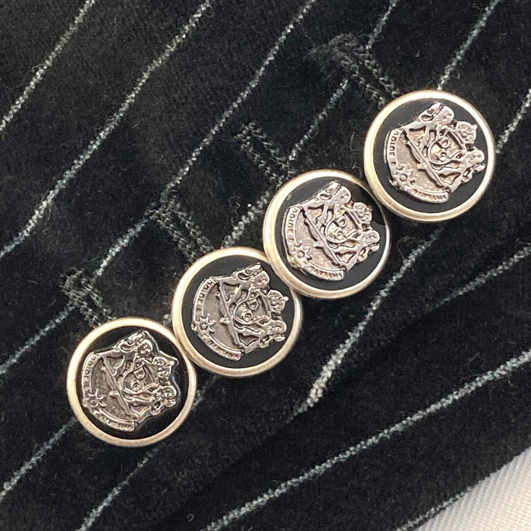 DOLCE＆GABBANA ドルチェ＆ガッバーナ ベルベットストライプジャケット