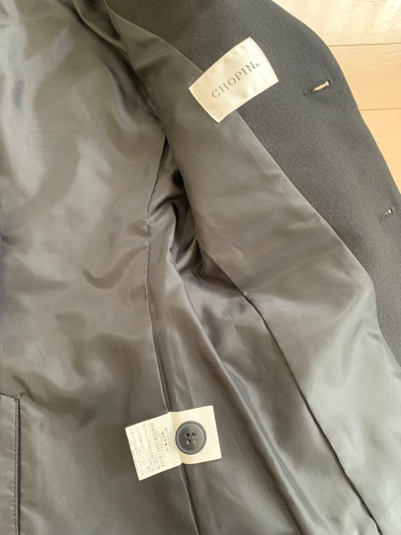 CHOPIN　ショパン　ブラック　フォーマルスーツ　男の子　140