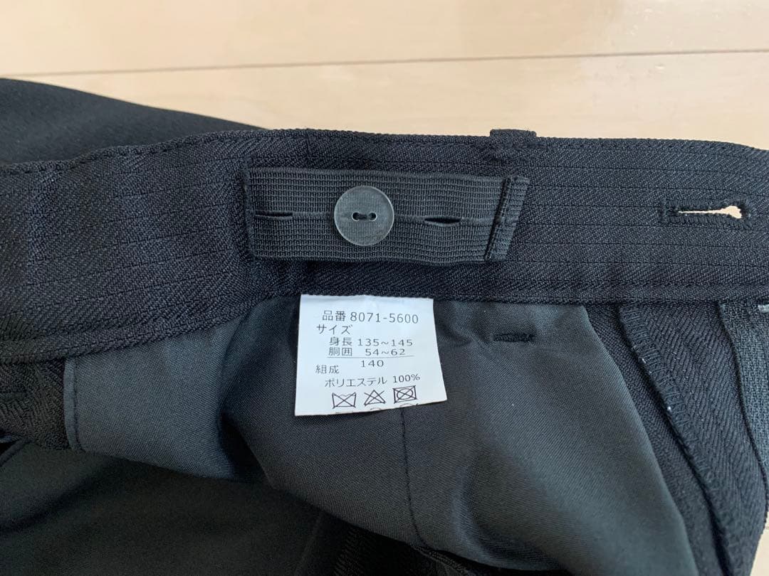 CHOPIN　ショパン　ブラック　フォーマルスーツ　男の子　140