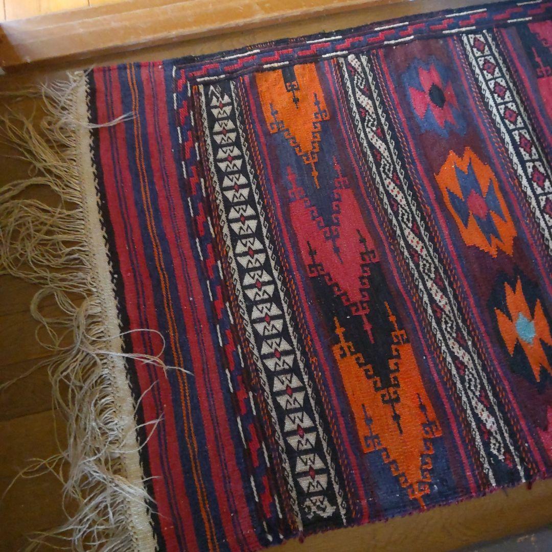 　アフガンキリム　バルーチ族　ランナー　廊下用