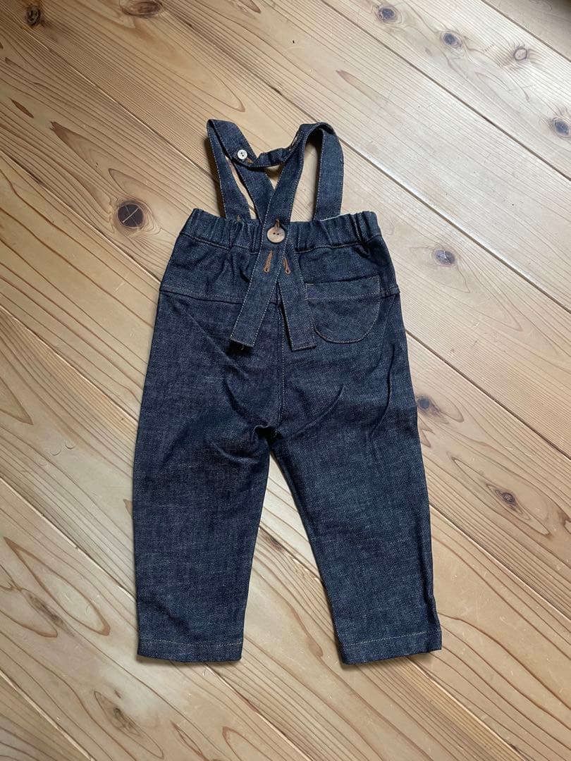 【新品未使用】HELLO LUPO blue denim 18-24m