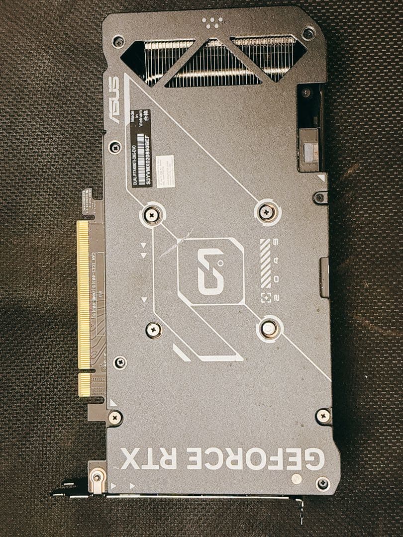 [動作確認済み]DUAL-RTX4060TI-O8G