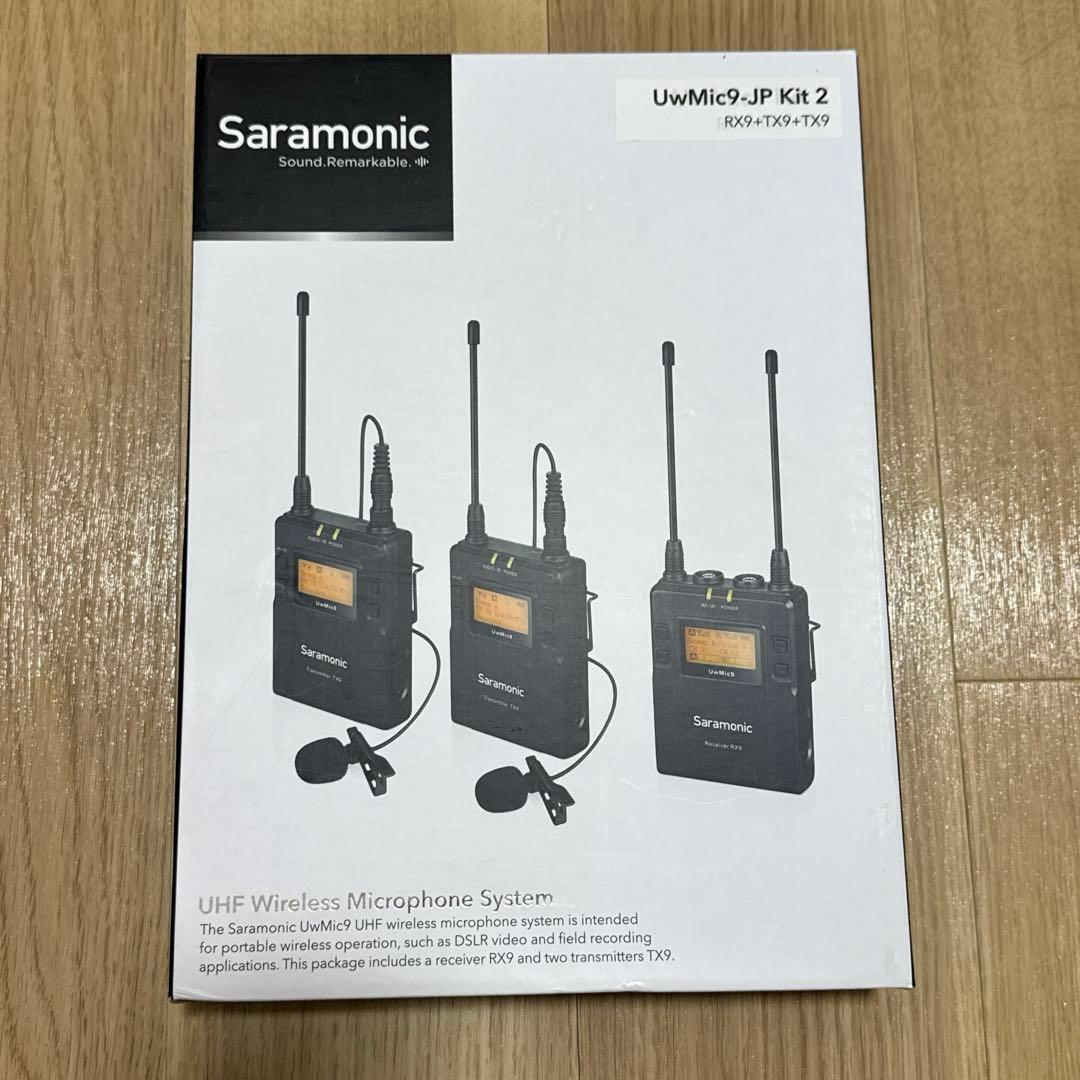 Saramonic ワイアレスデュアル超小型マイクロホンすマイクロフォンシステム