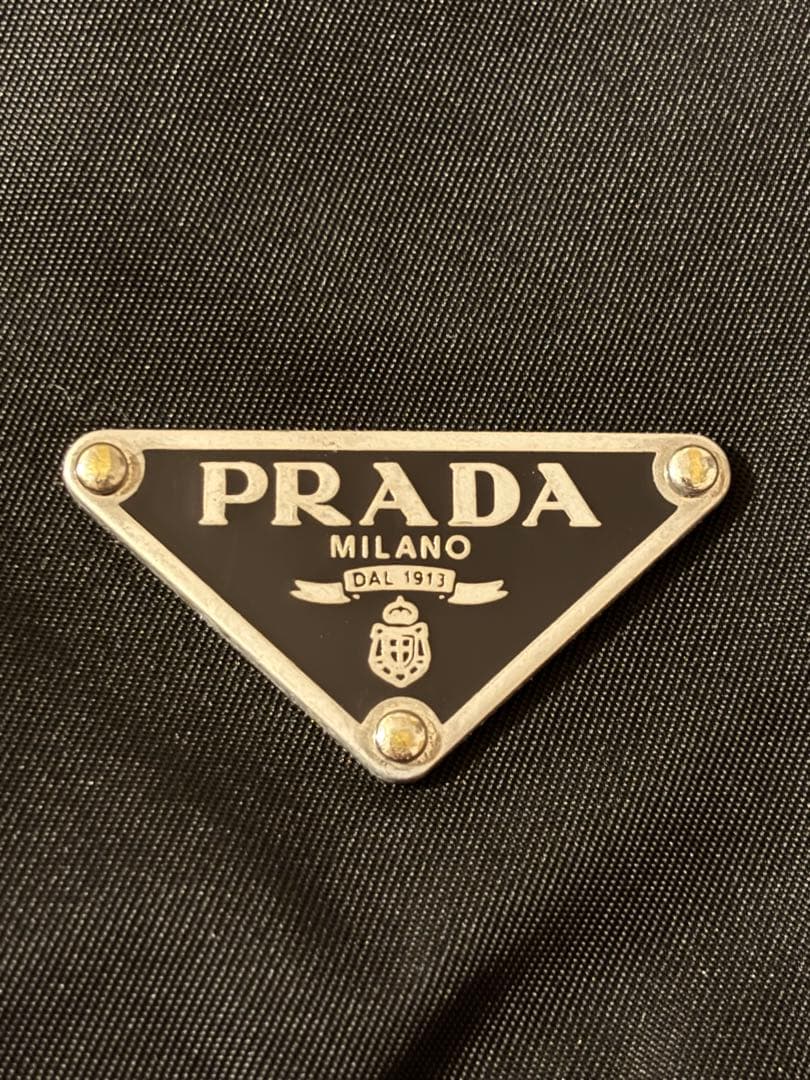 PRADA ブラック メッセンジャーバック ショルダーバッグ