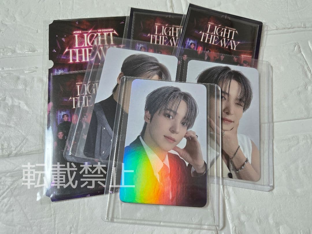 ATEEZ VR 映画 ユノ トレカ ホログラム 前期 後期 コンプ品