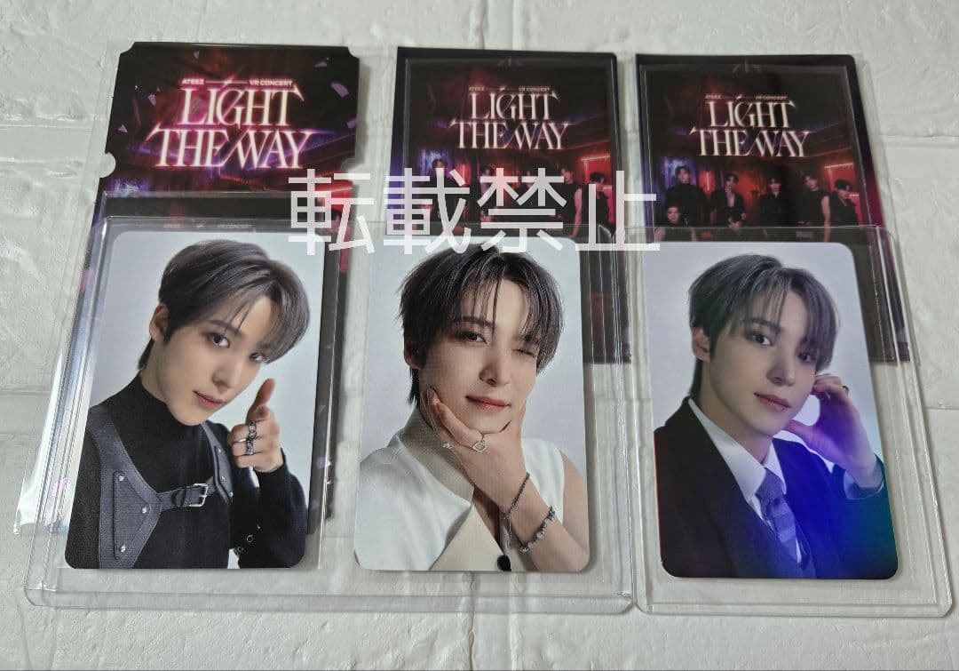 ATEEZ VR 映画 ユノ トレカ ホログラム 前期 後期 コンプ品