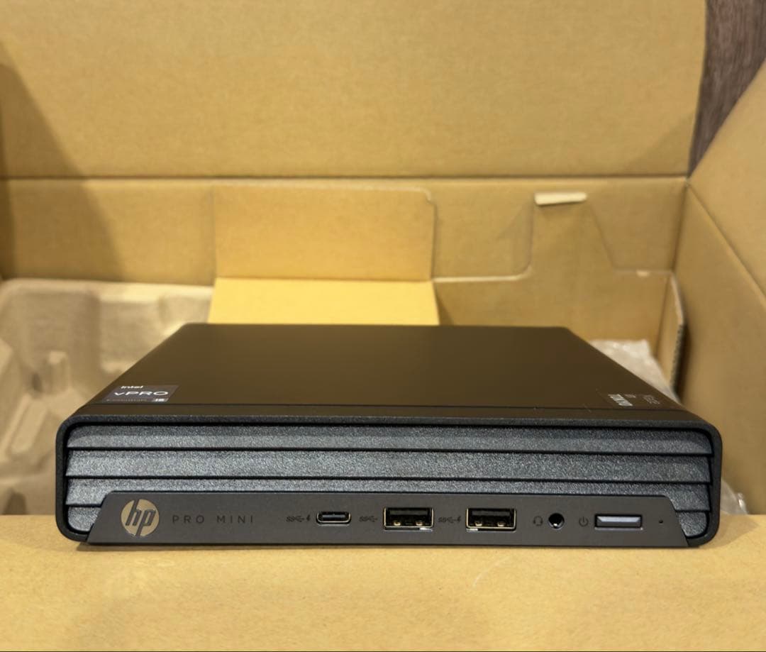 Windowsデスクトップ HP Pro Mini 400 G9 i5-14500T 16GB 512GB