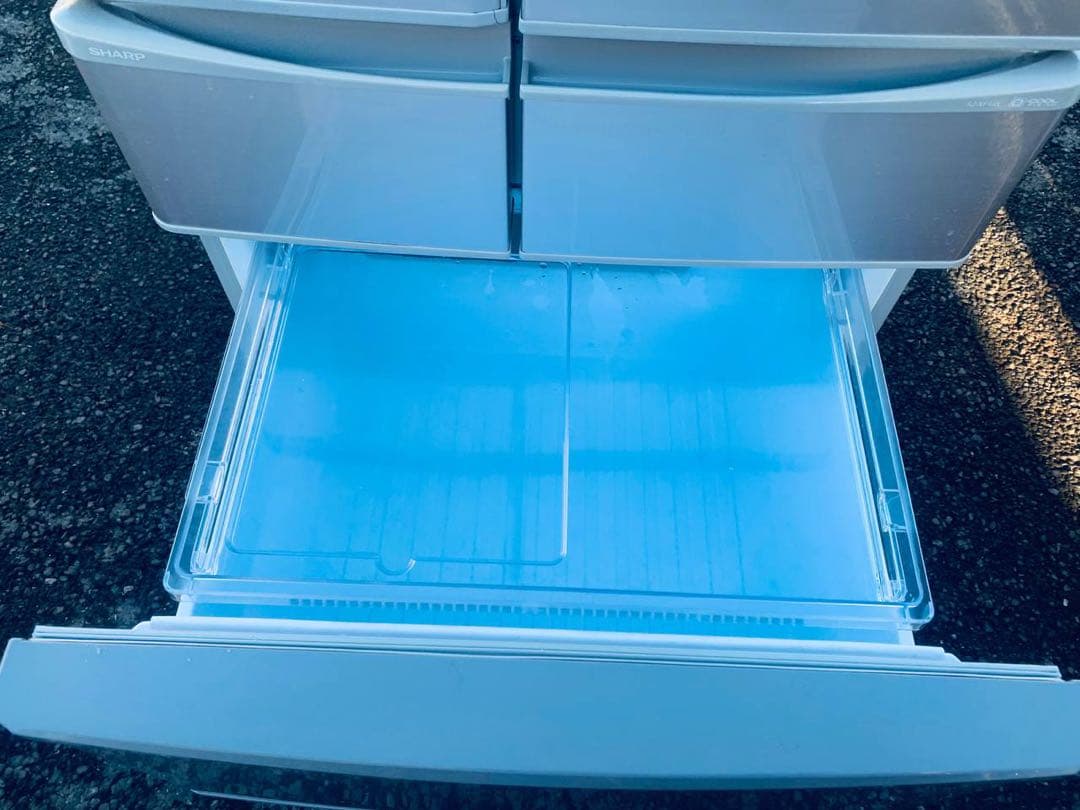 ✅SHARPノンフロン冷凍冷蔵庫✅ ✅SJ-XF44X-S✅送料設置無料