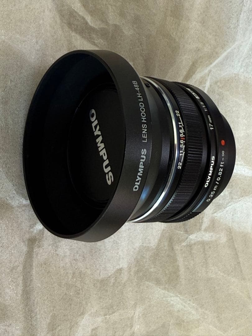 OLYMPUS M.ZUIKO DIGITAL 17mm F1.8 ＋フード